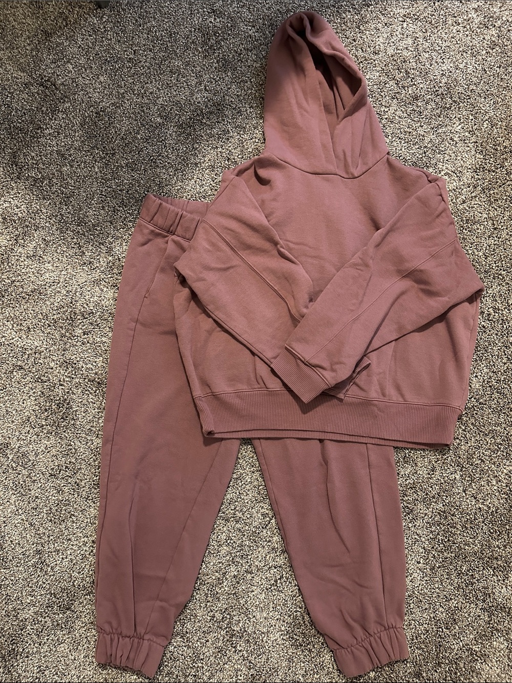a new day Cozy Hoodie & Joggers Set - Dusty Mauve